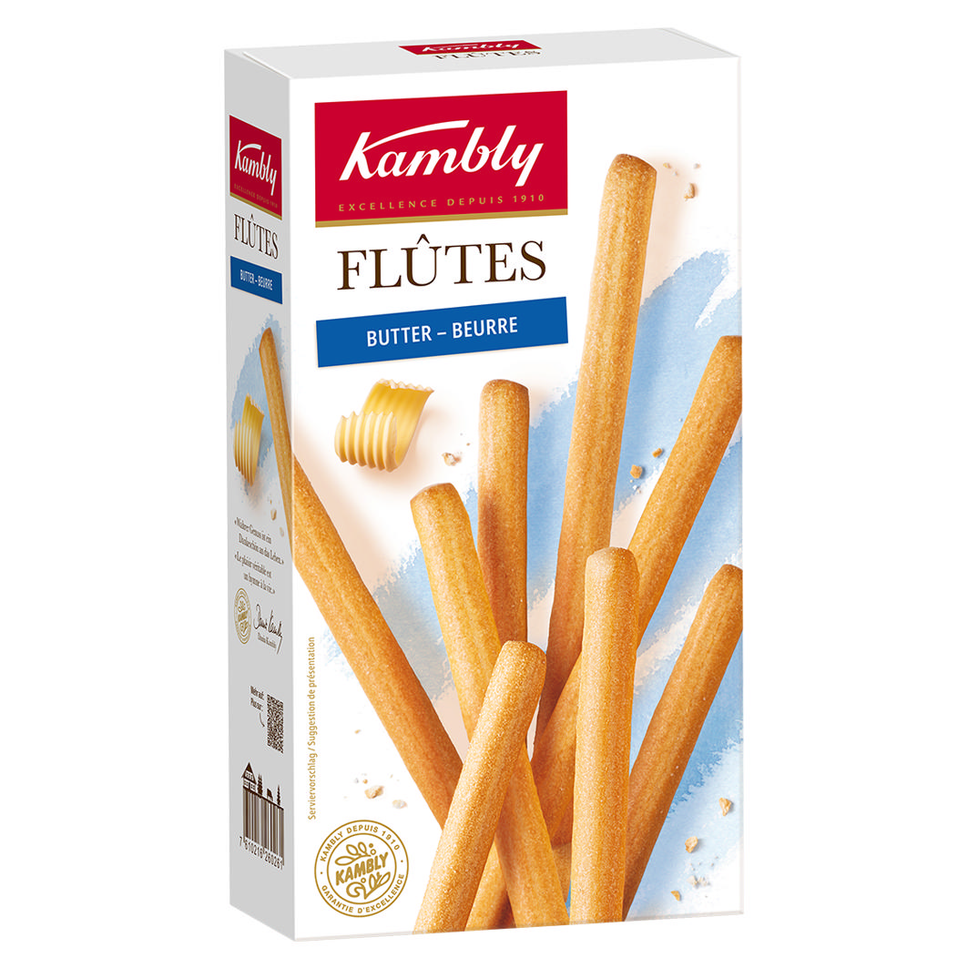 Kambly Flûtes Salz 140g