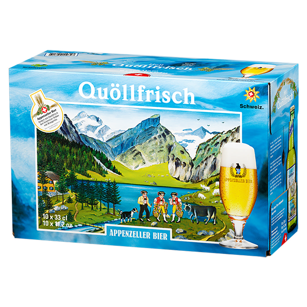 Appenzeller Quöllfrisch 10x33cl