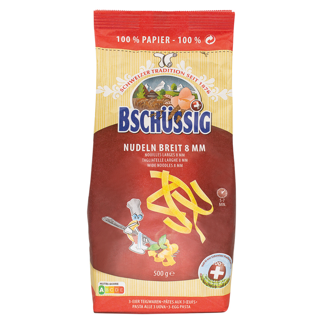 Bschüssig Nudeln breit 500g
