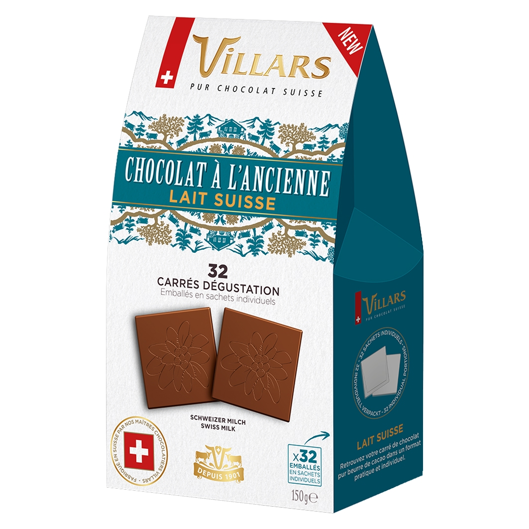 Villars Chocolat À l'ancienne Lait 150g