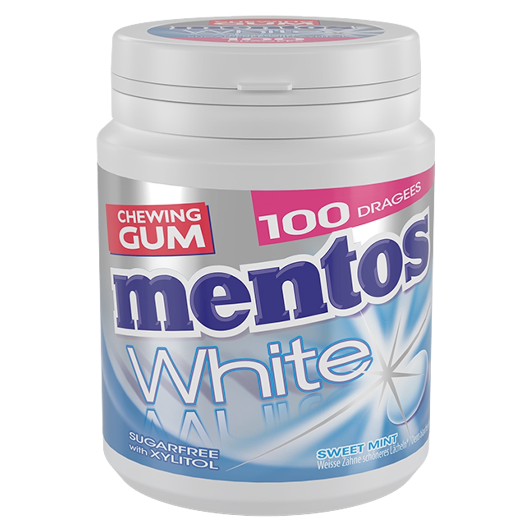 Mentos Gum White Sweet Mint 150g