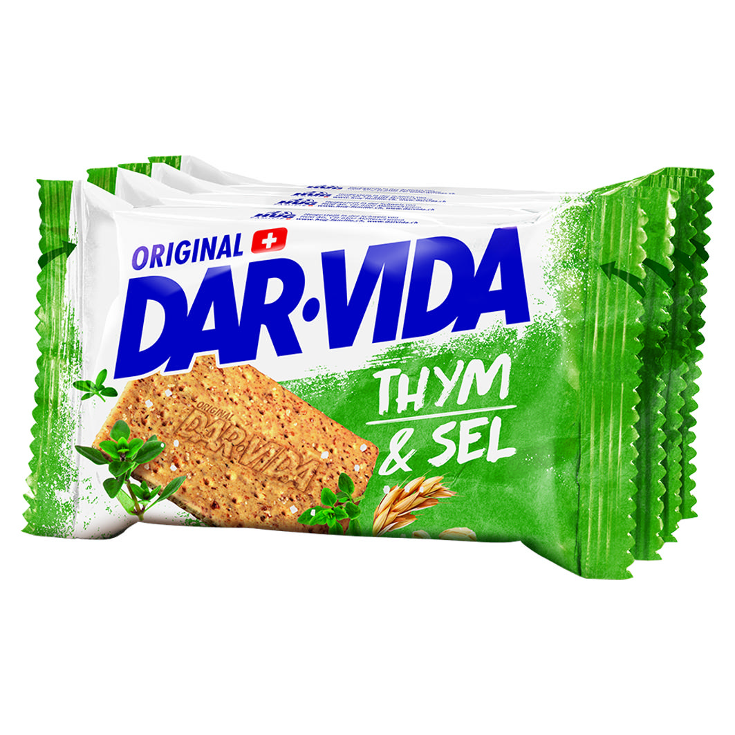 DAR-VIDA extra fin Thym & Sel 4x46g