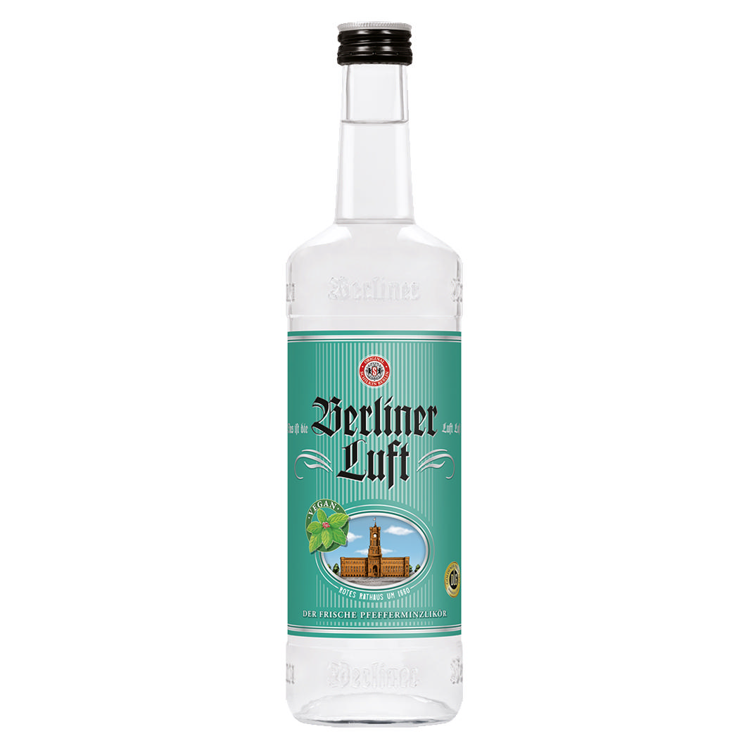 Berliner Luft Pfefferminzlikör 18% 70cl