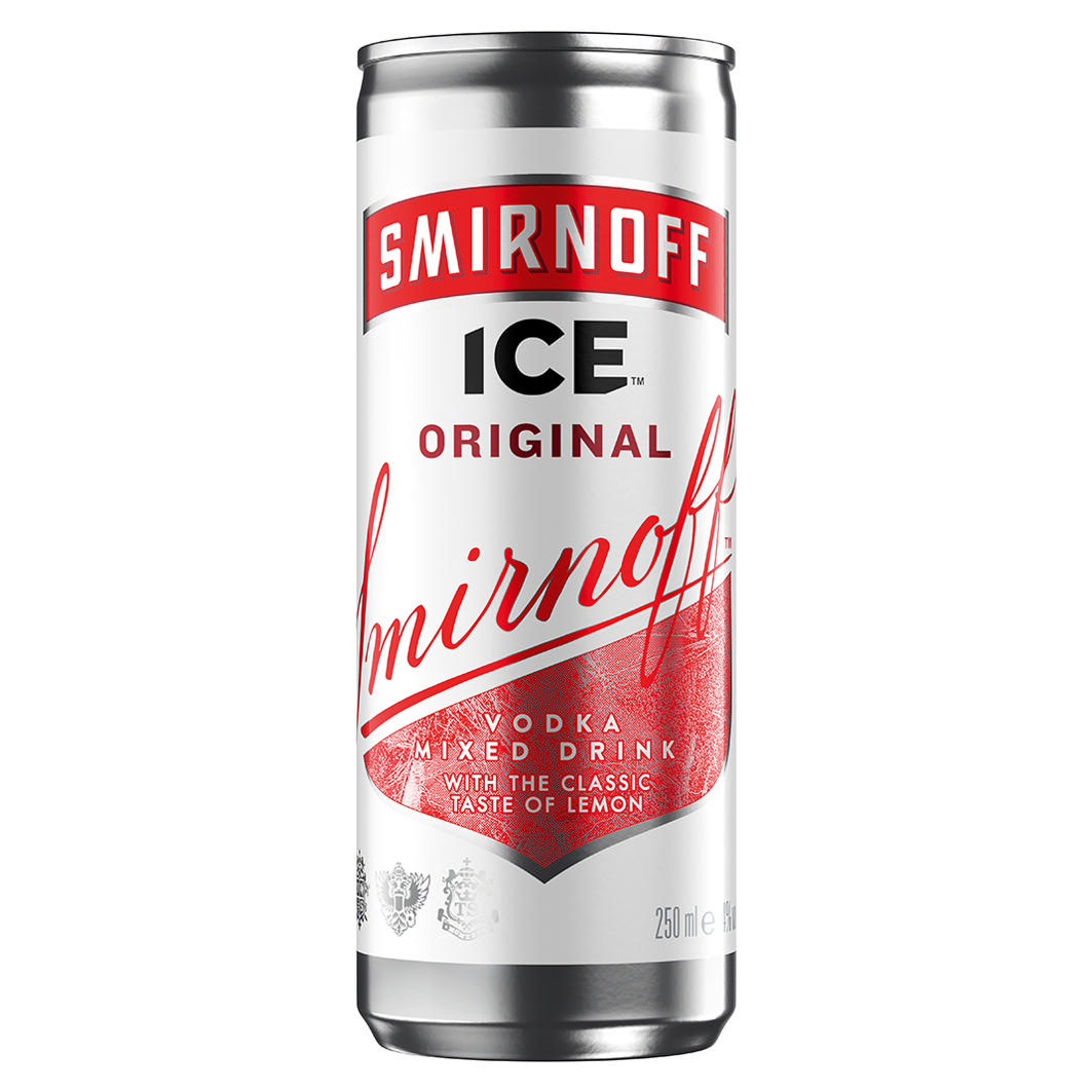 Smirnoff Ice Vodka 4% 250ml
