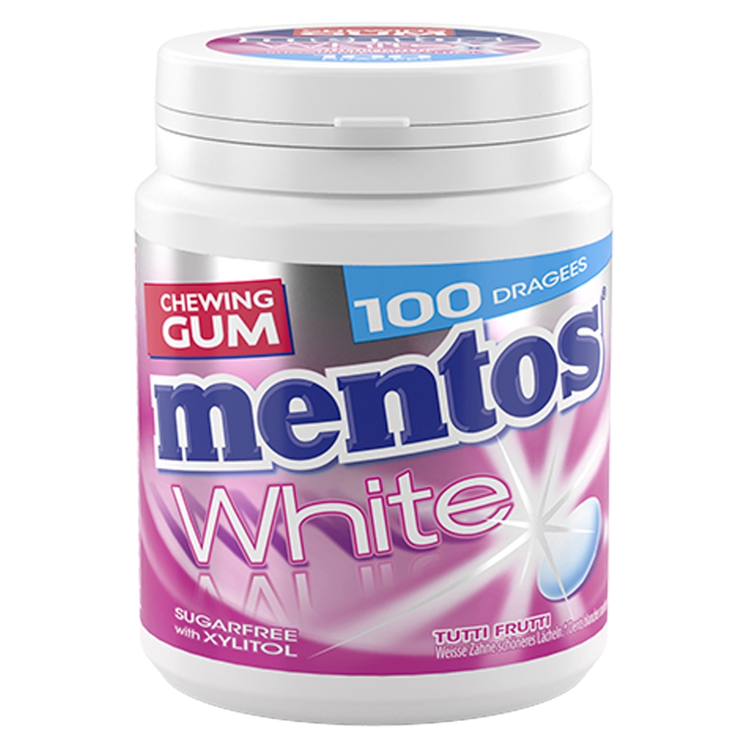 Mentos Gum White Tutti Frutti 150g