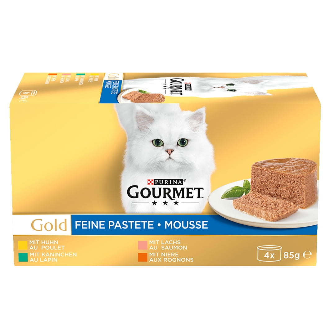 Purina Gourmet Gold Pastete 4x85g