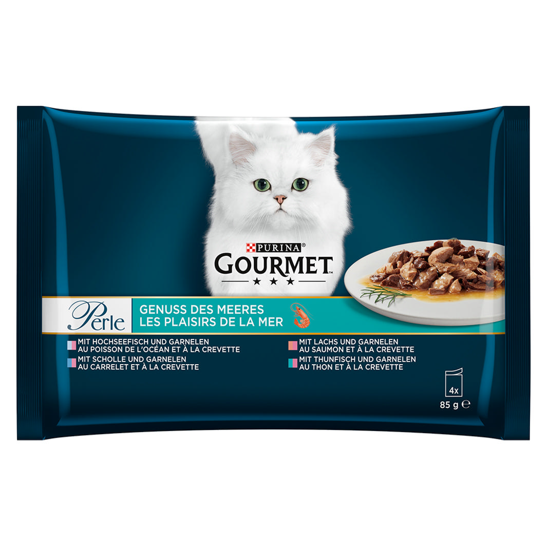 Purina Gourmet Perle Genuss des Meeres 4x85g