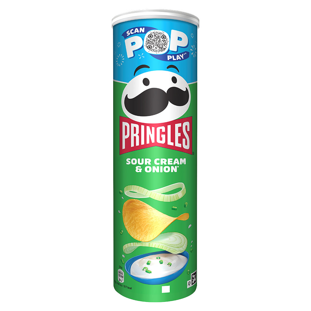 Pringles Sour Cream & Onion 185g