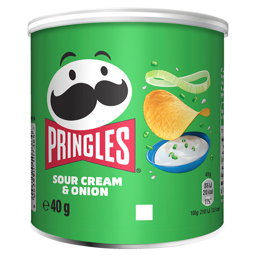 Pringles Sour Cream & Onion 40g