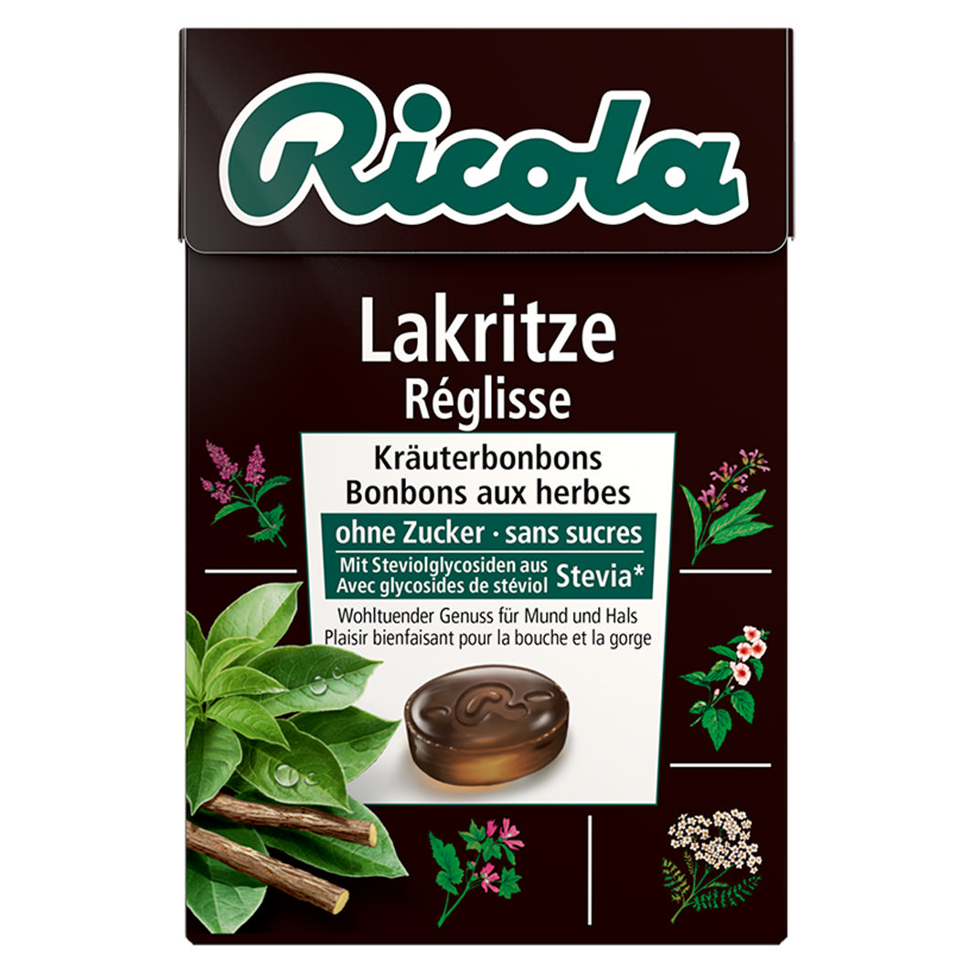 Ricola Box Lakritze 50g