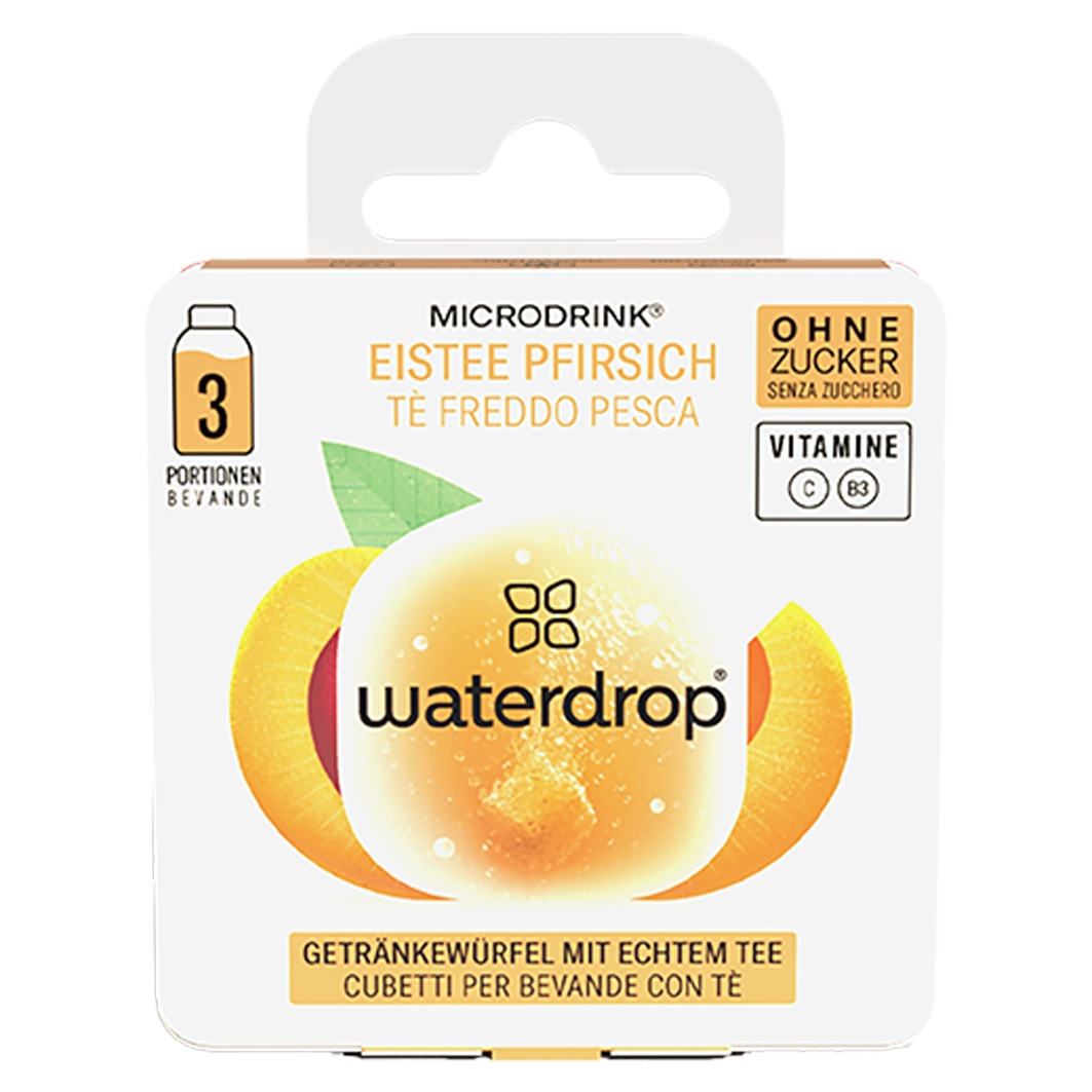 Waterdrop Eistee Pfirsich 3x2g