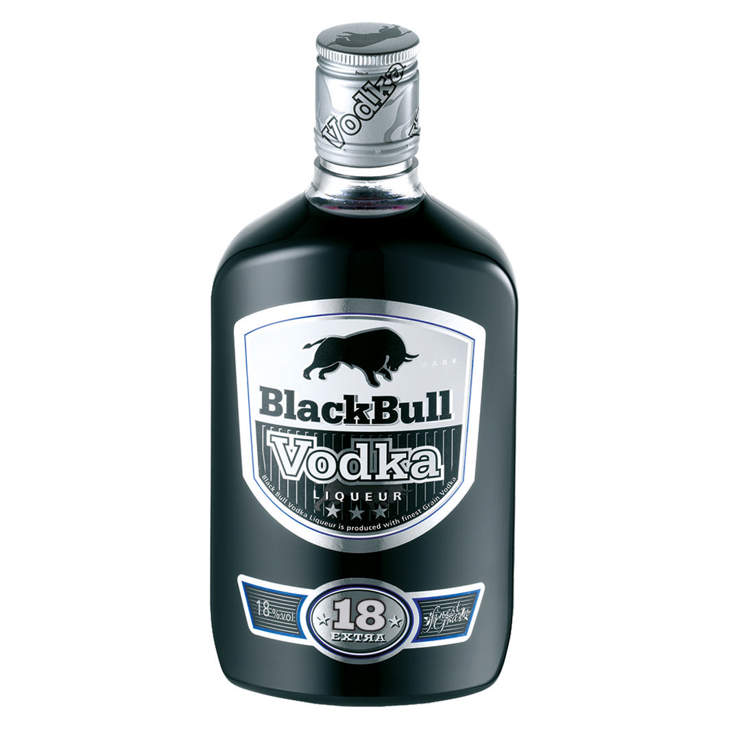 Vodka Black Bull Liqu.18% 50cl
