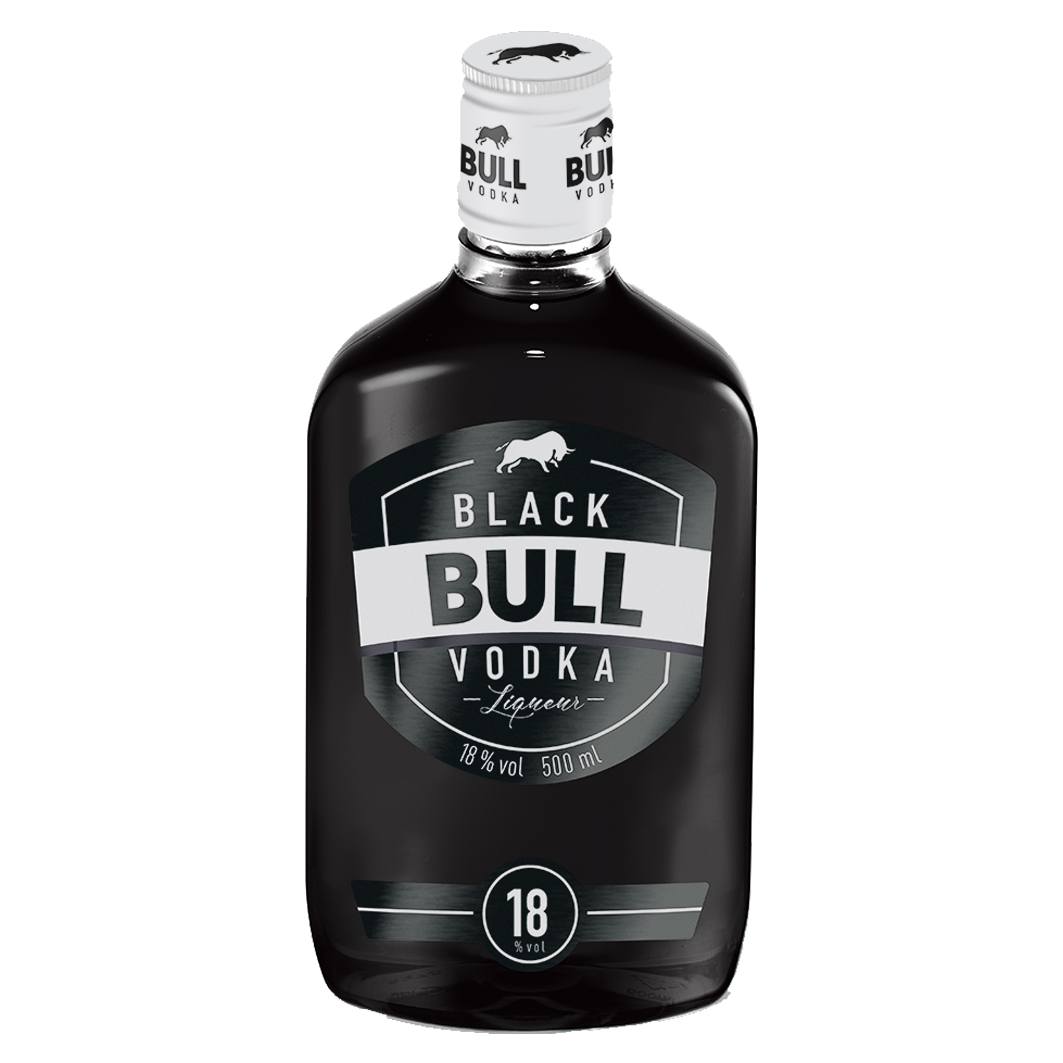 Vodka Black Bull Liqu.18% 50cl