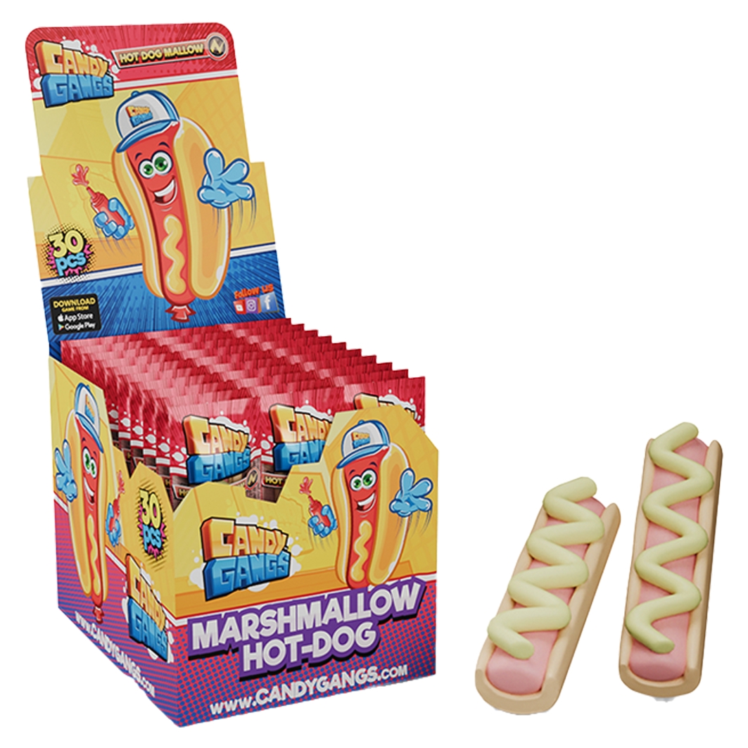Candy Gangs Hot Dog Marshmallow 18g