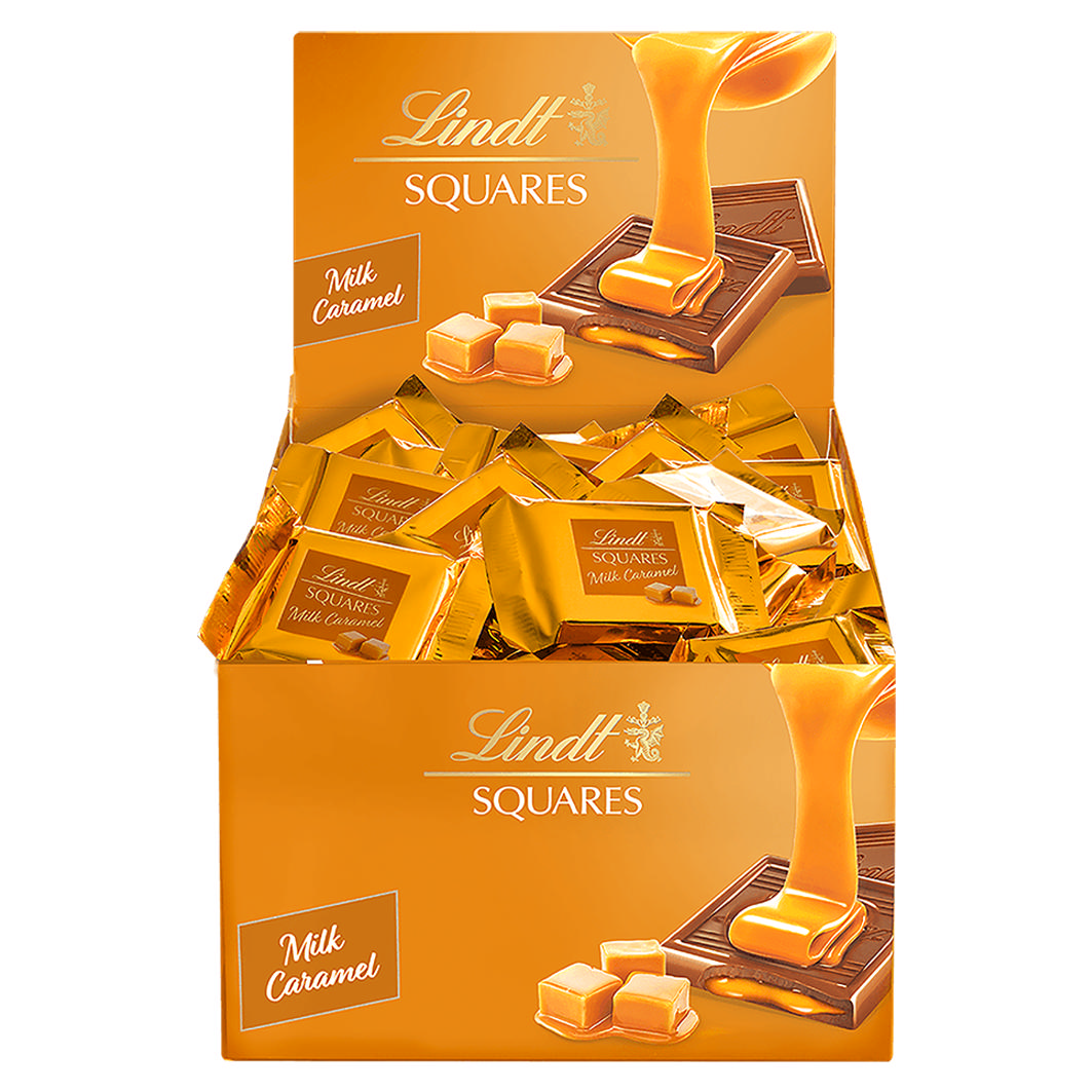 Lindt Squares Caramel 750g