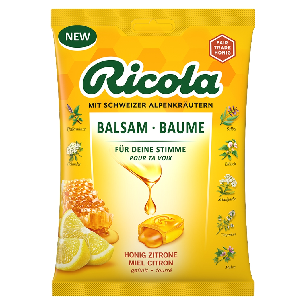 Ricola Balsam Honig-Zitrone 68g