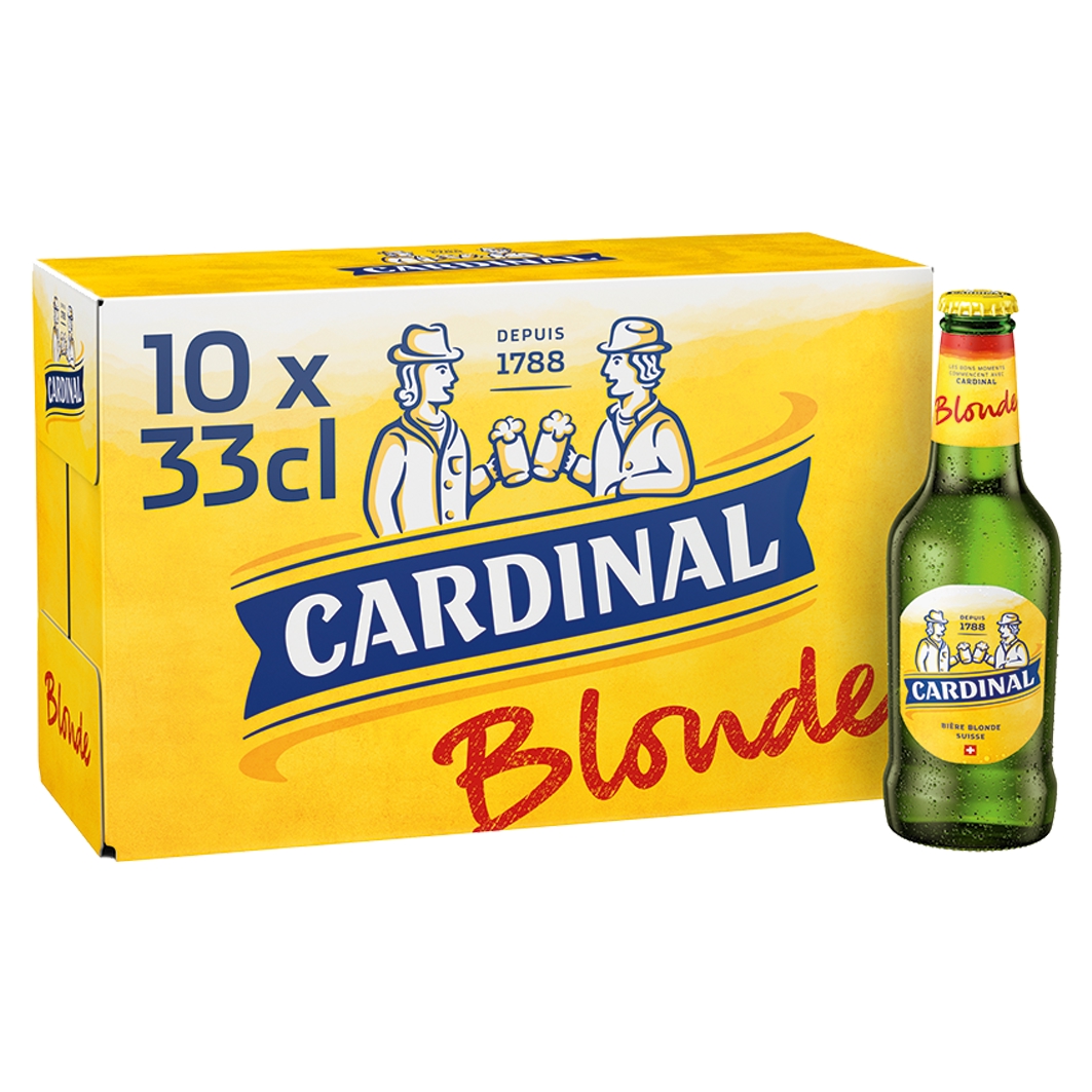 Cardinal Blonde 10x33cl