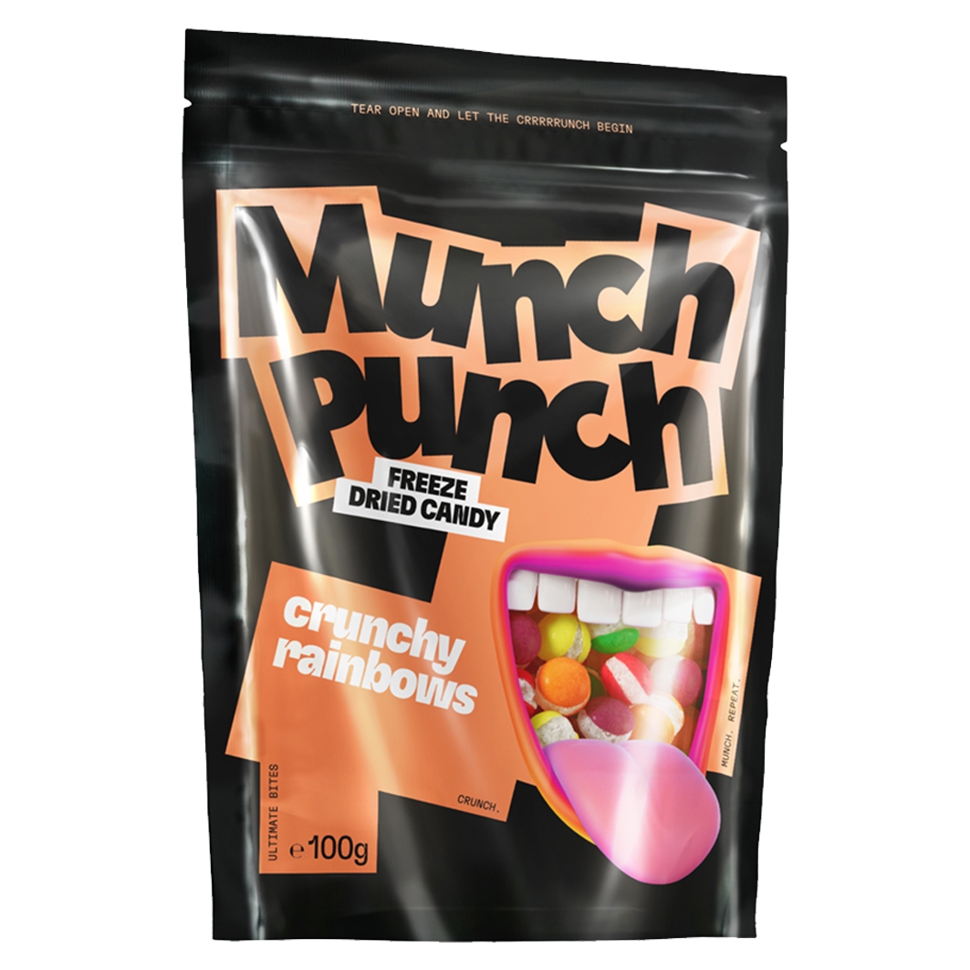 Munch Punch Crunchy Rainbows 100g
