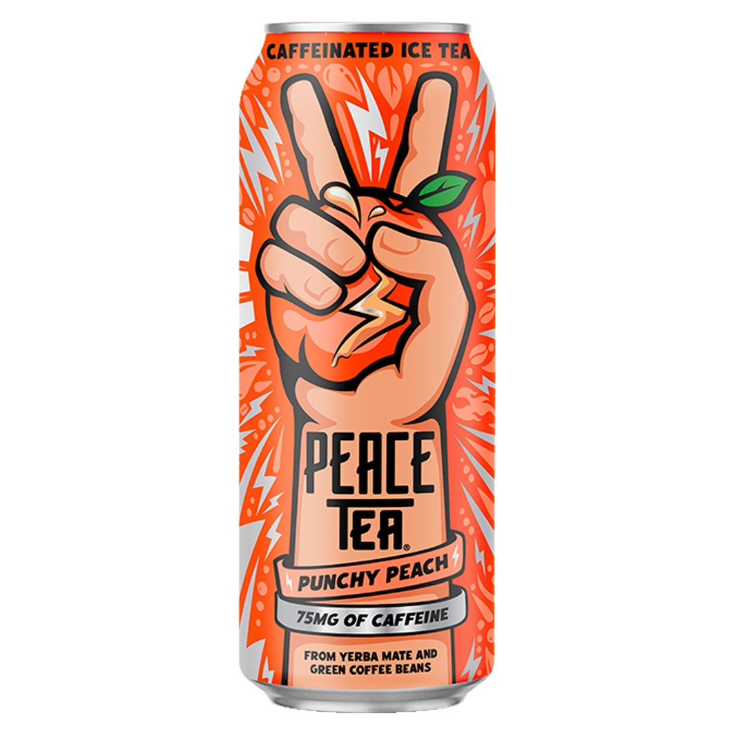 Peace Tea Punchy Peach 500ml