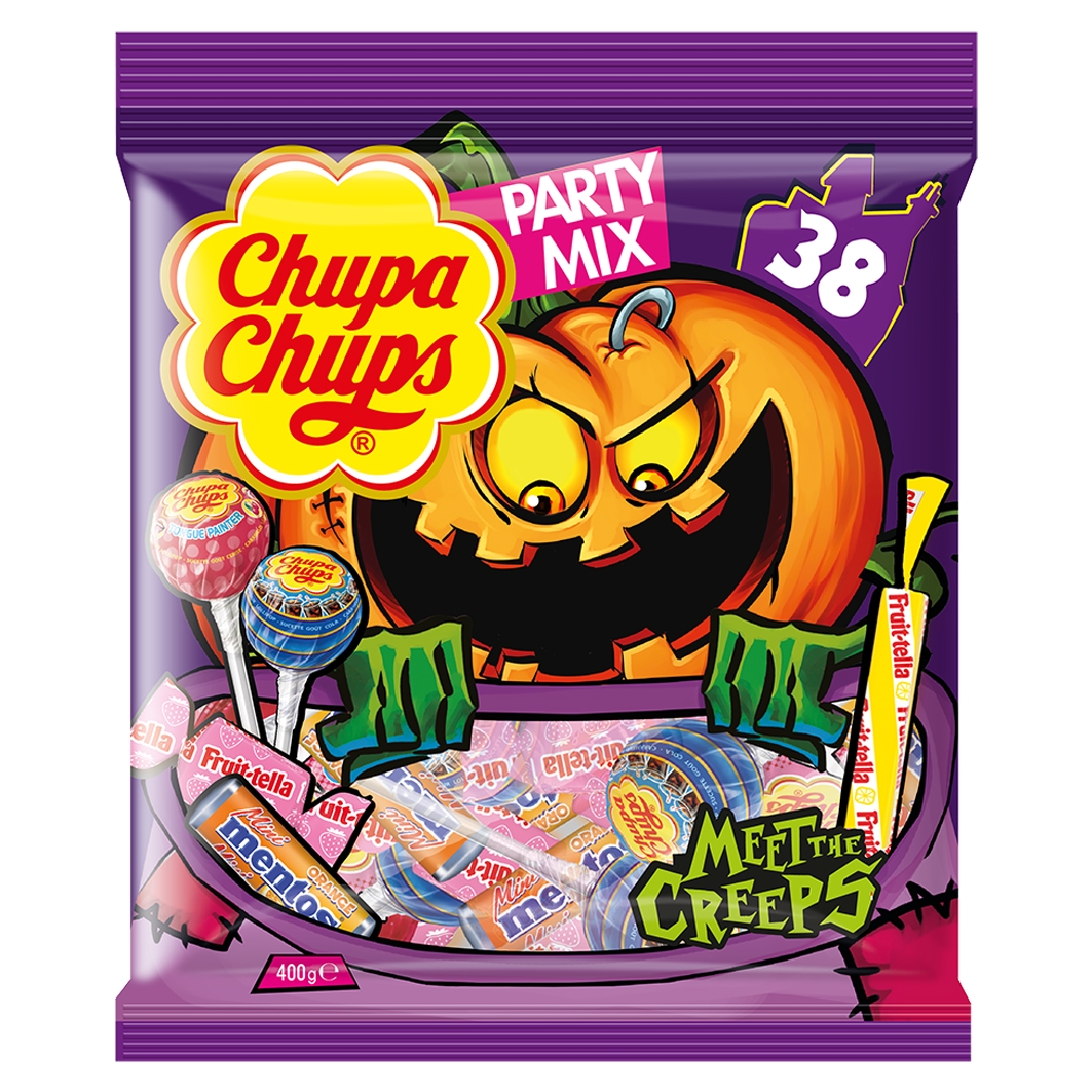 Chupa Chups Halloween Creepy Mix 400g