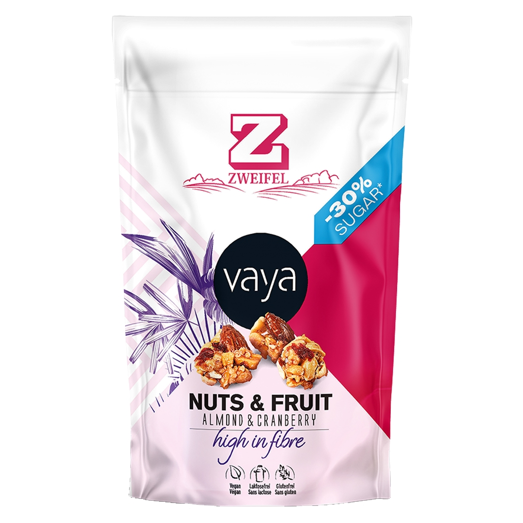 Zweifel Vaya N&F Almond Cranberry 70g