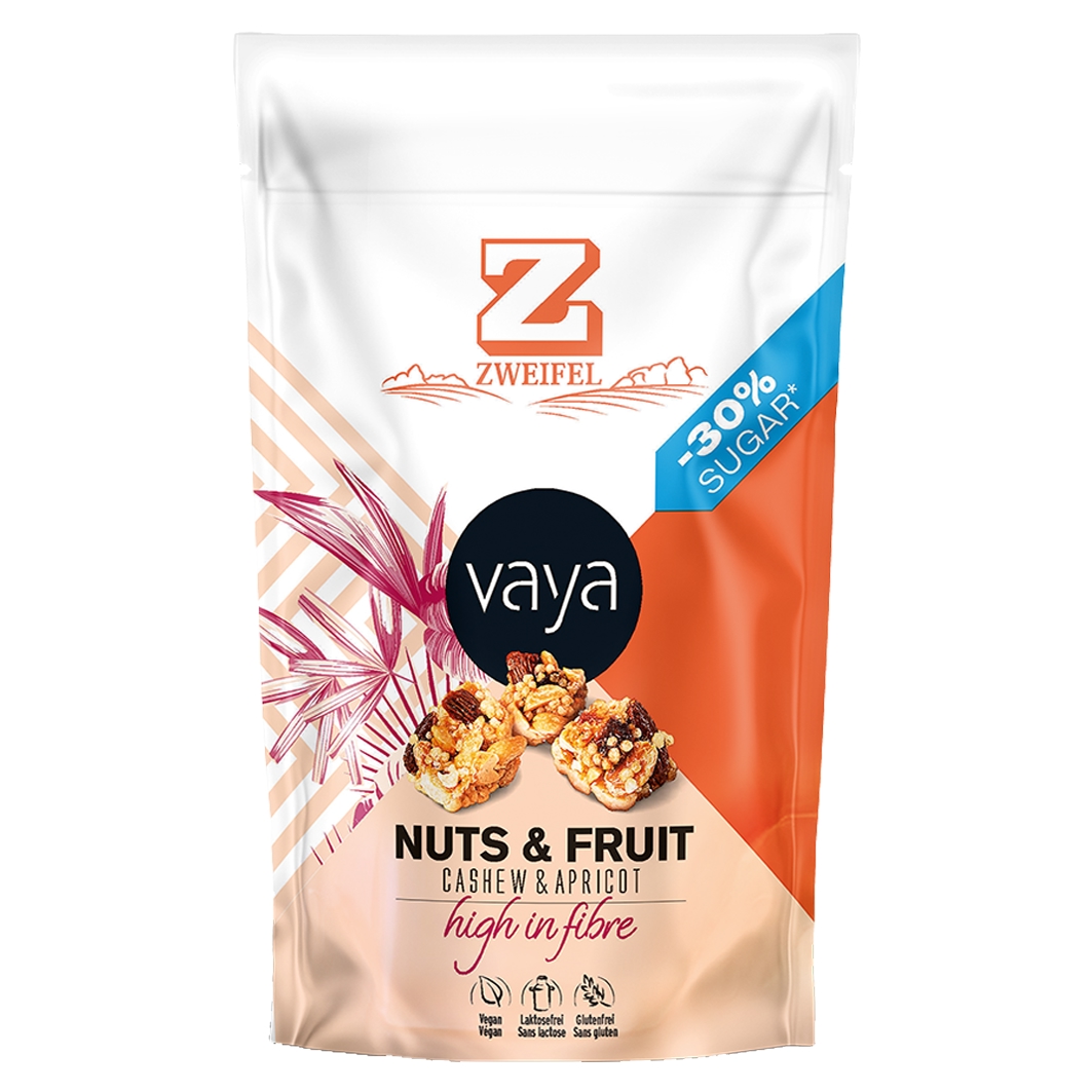 Zweifel Vaya N&F Cashew Apricot 70g