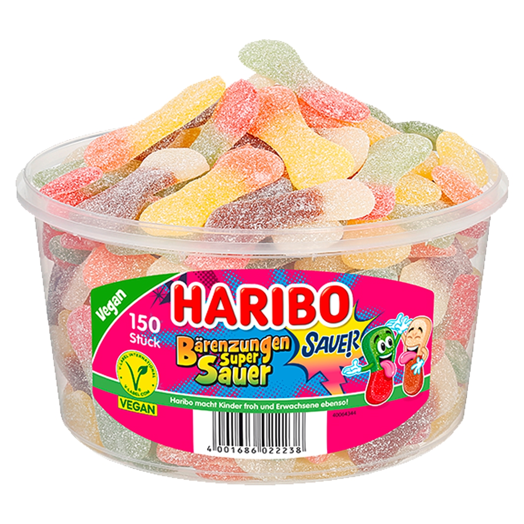Haribo Saure Bärenzungen 1.35kg
