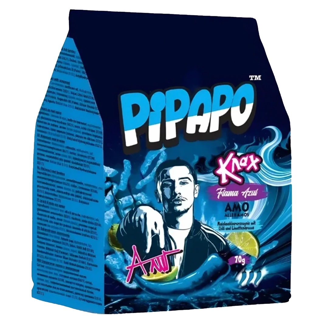 PiPAPO Flama Azul Maissnack 70g