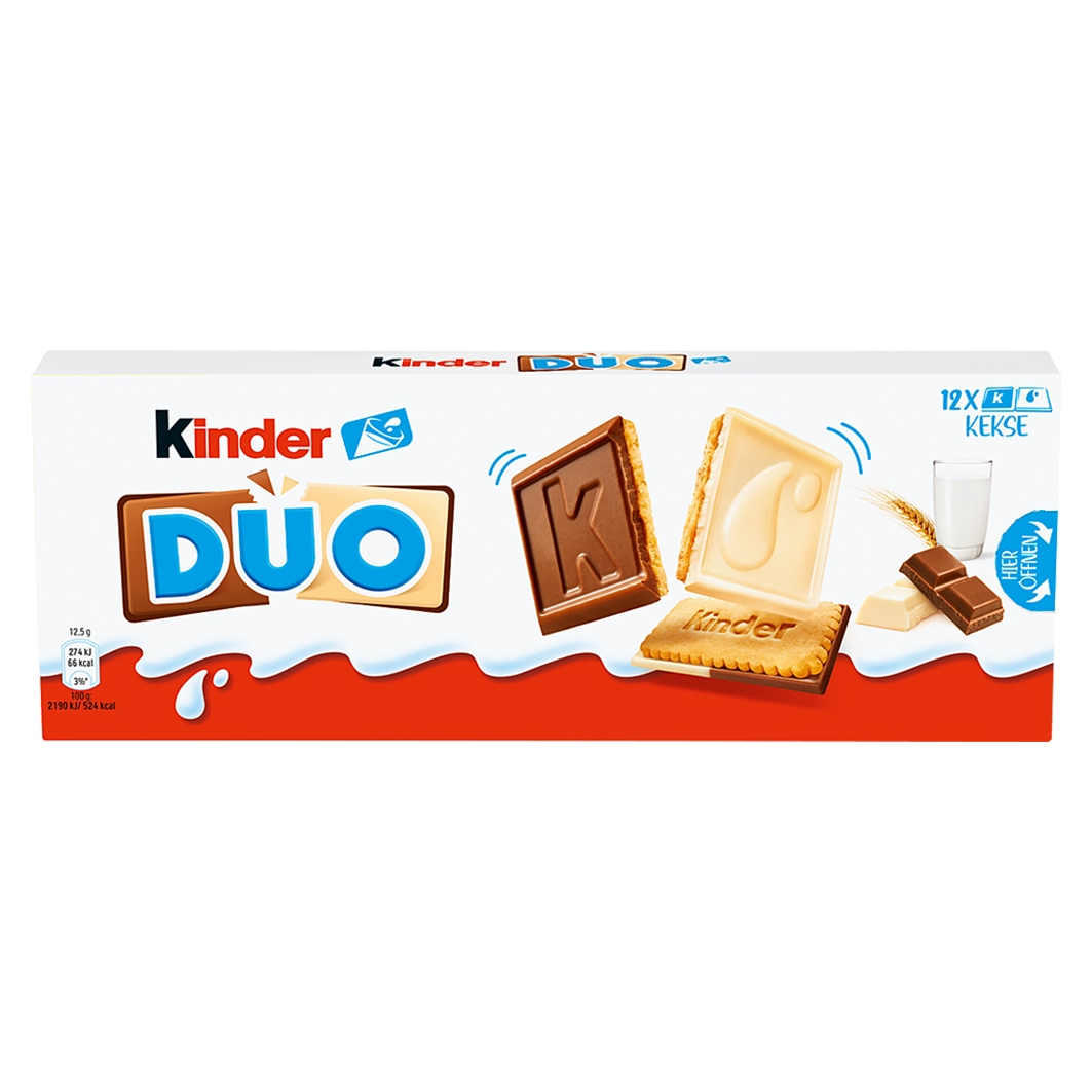 Kinder DUO Milk & White 150g