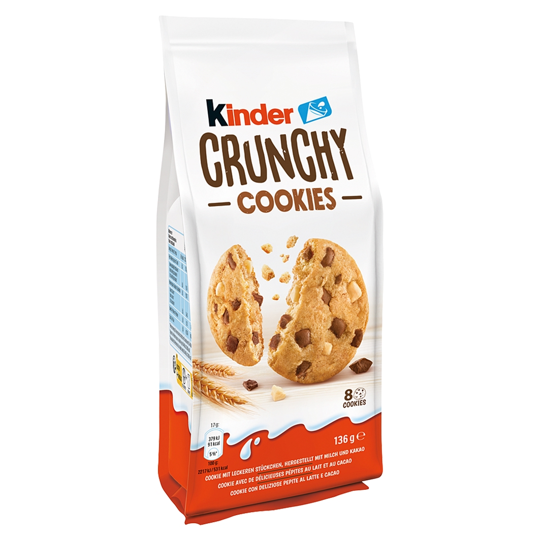 Kinder Crunchy Cookies 136g