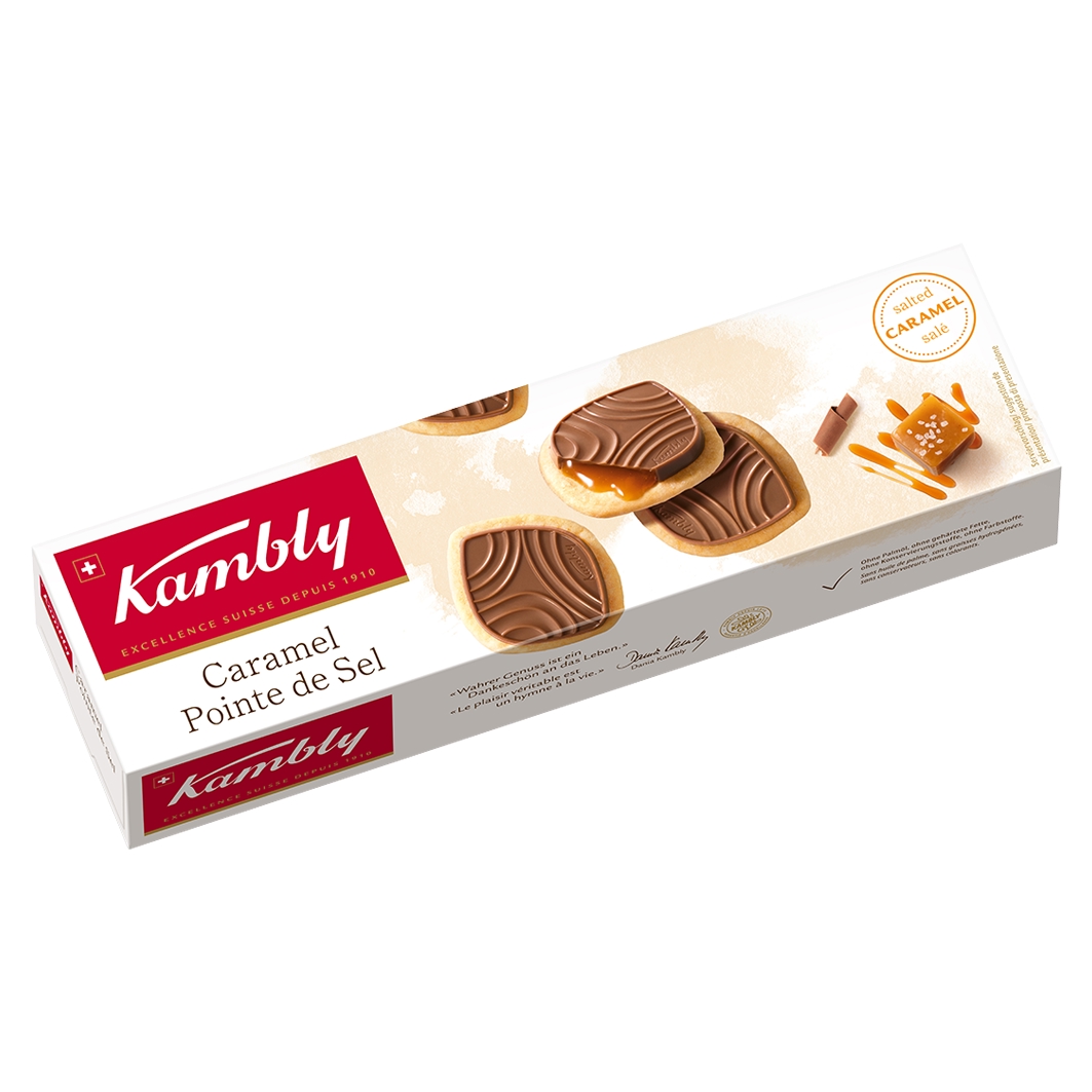 Kambly Caramel Pointe deSel 100g