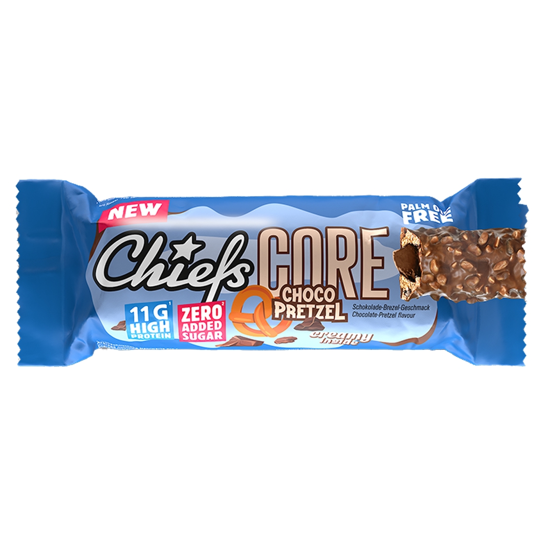 Chiefs Core Bar Choco Pretzel 40g