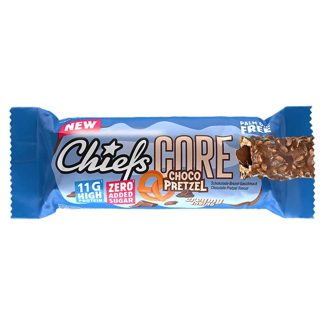 Chiefs Core Bar Choco Pretzel 40g