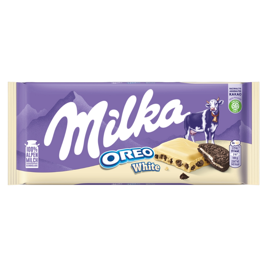 Milka Oreo White 100g