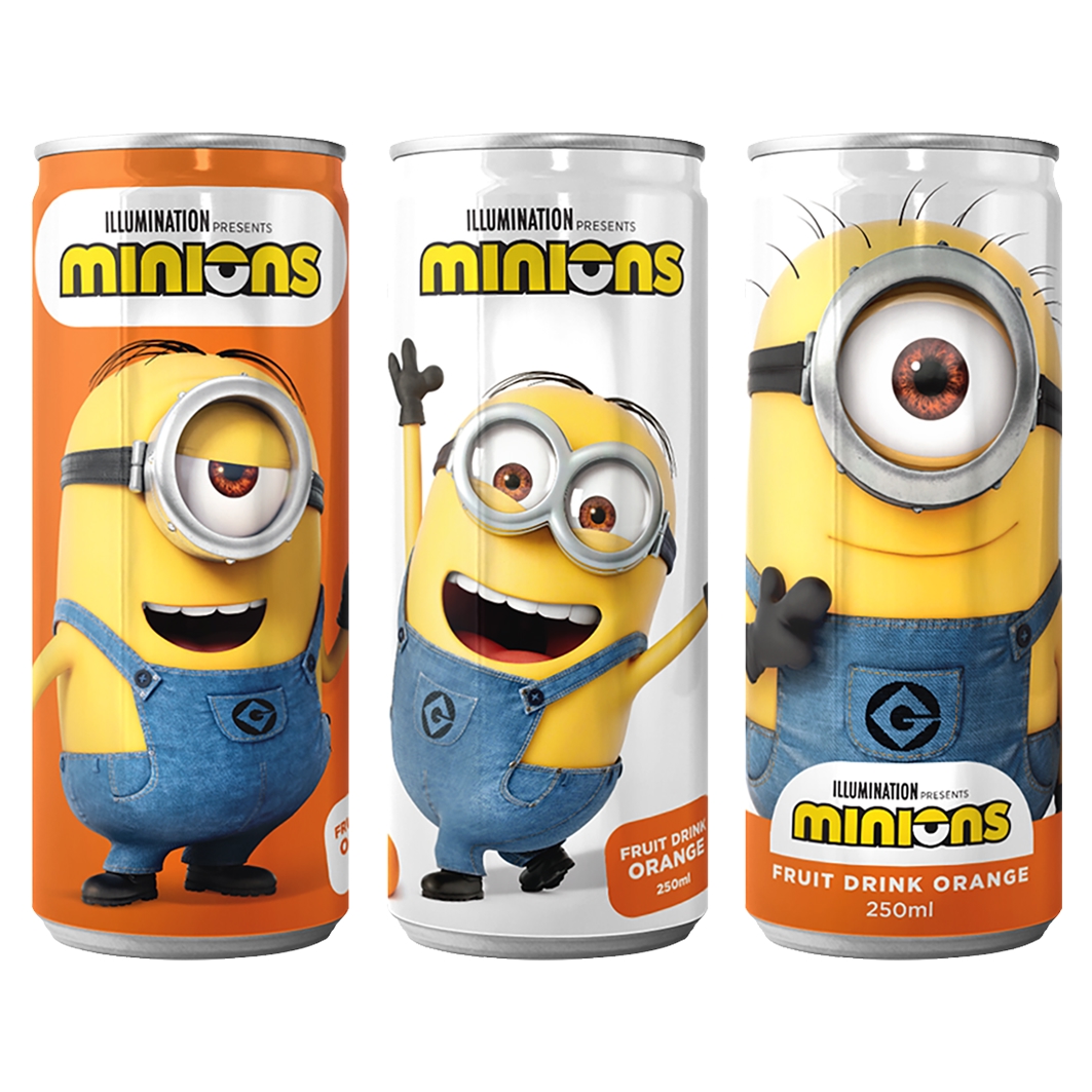 Minions Orange ass. 250ml