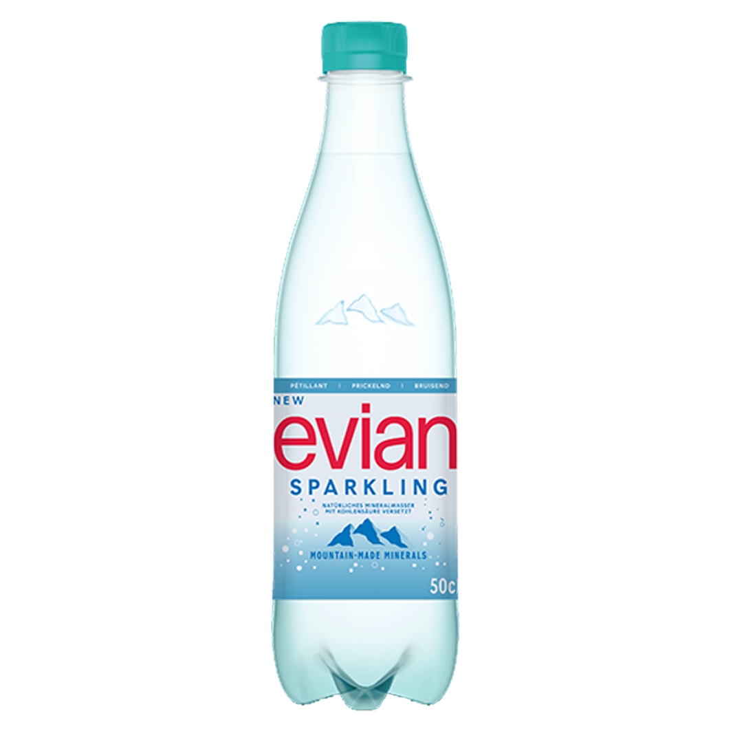 Evian Sparkling 50cl