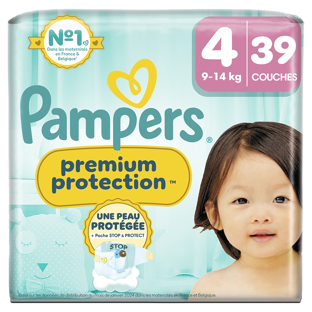 Pampers Premium Protection Gr.4 39 Stk.