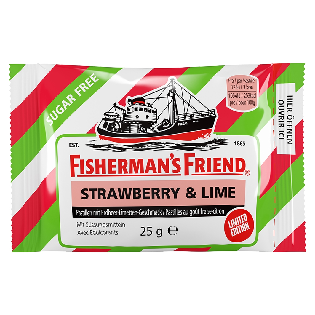 Fisherman's Friend Strawberry & Lime 25g