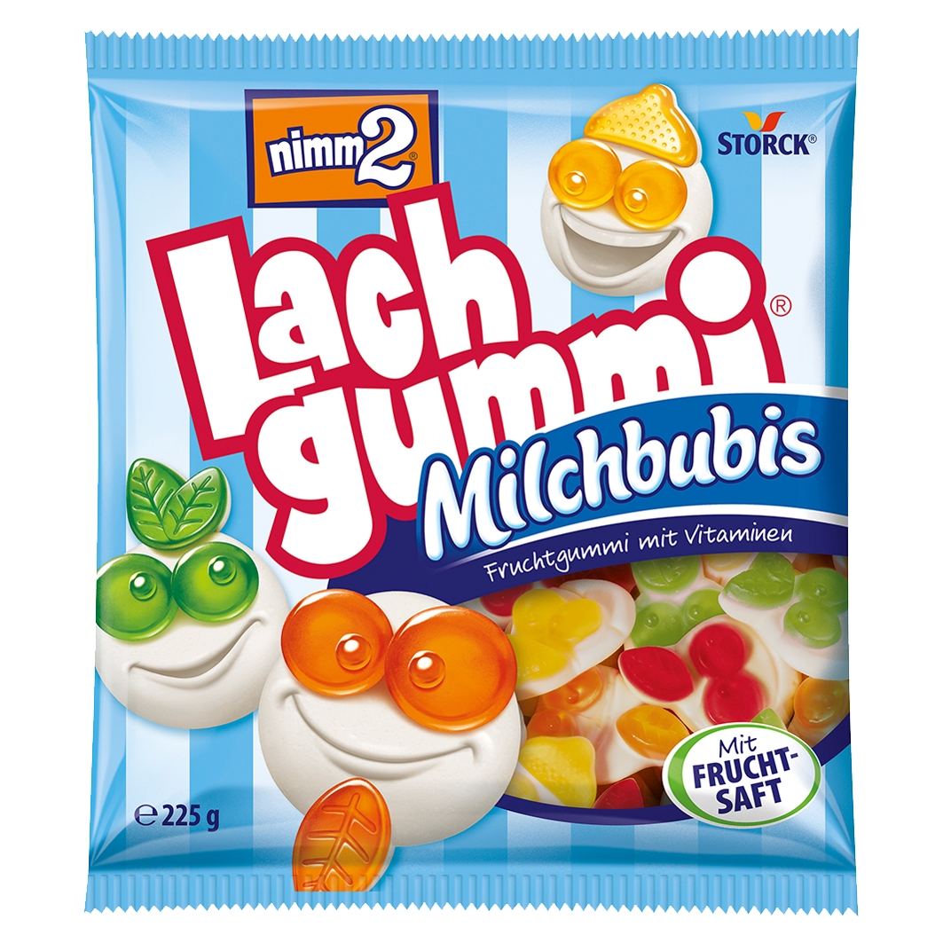 nimm2 Lachgummi Milchbubis 225g