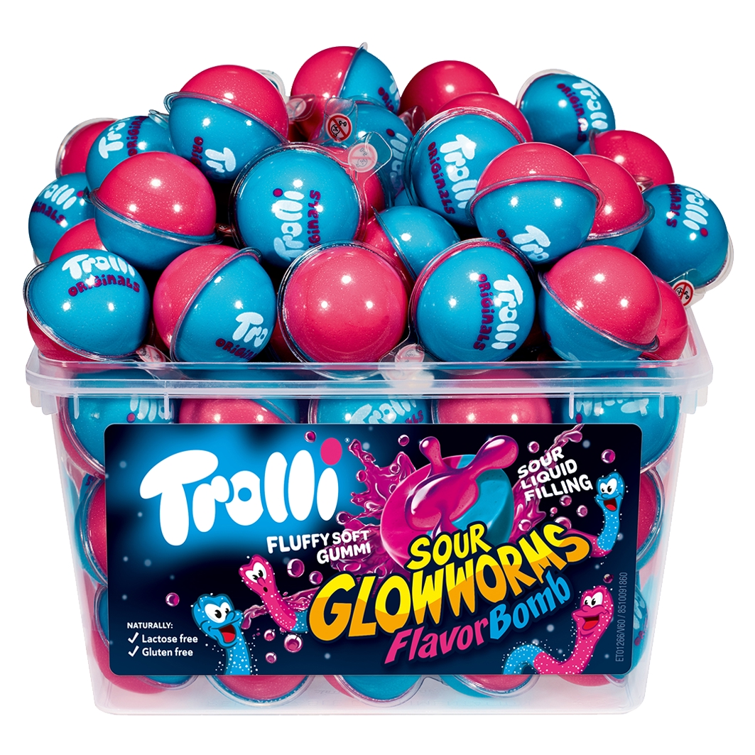 Trolli Glowworm Flavorbomb 1.2kg