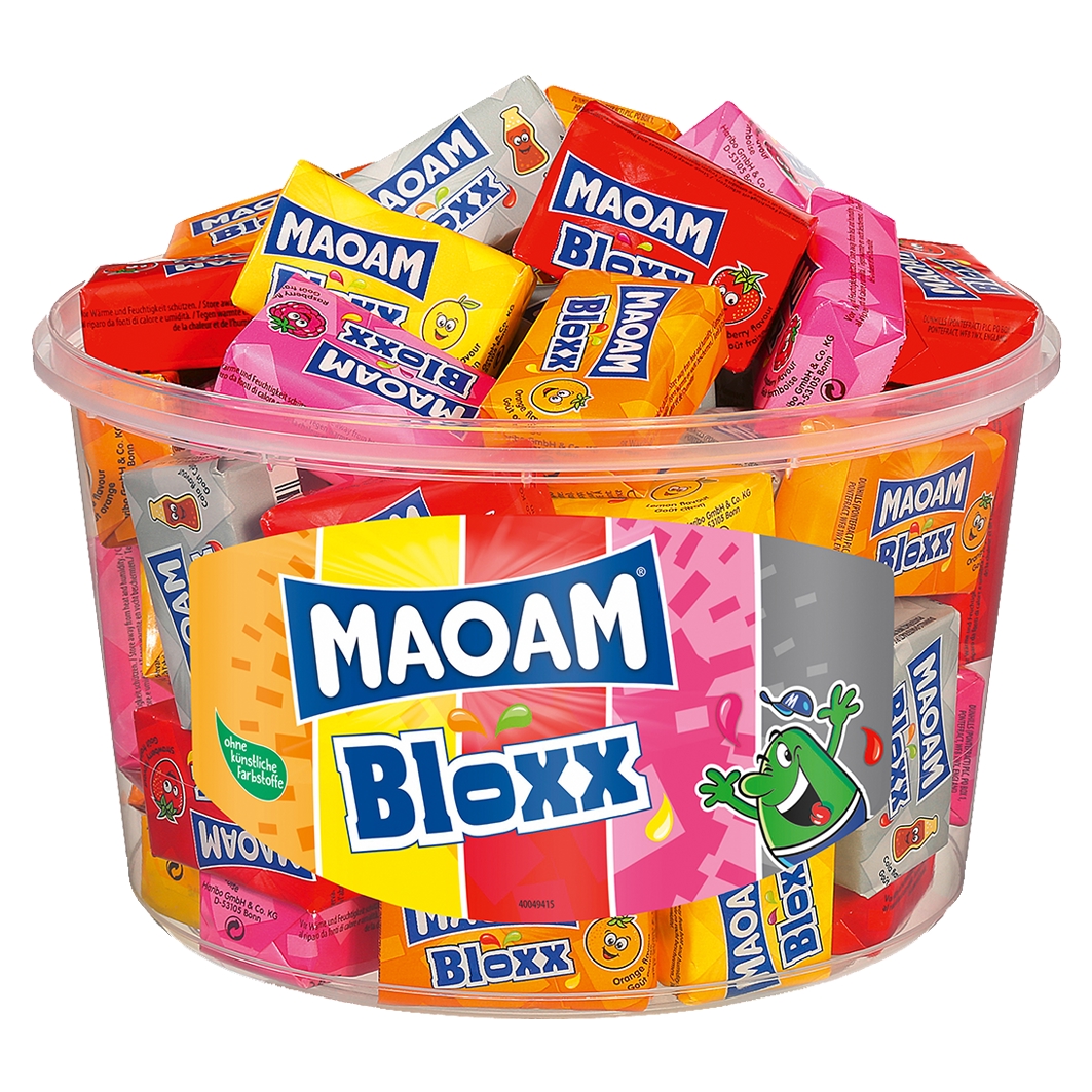 Maoam Bloxx Frucht ass. 22g