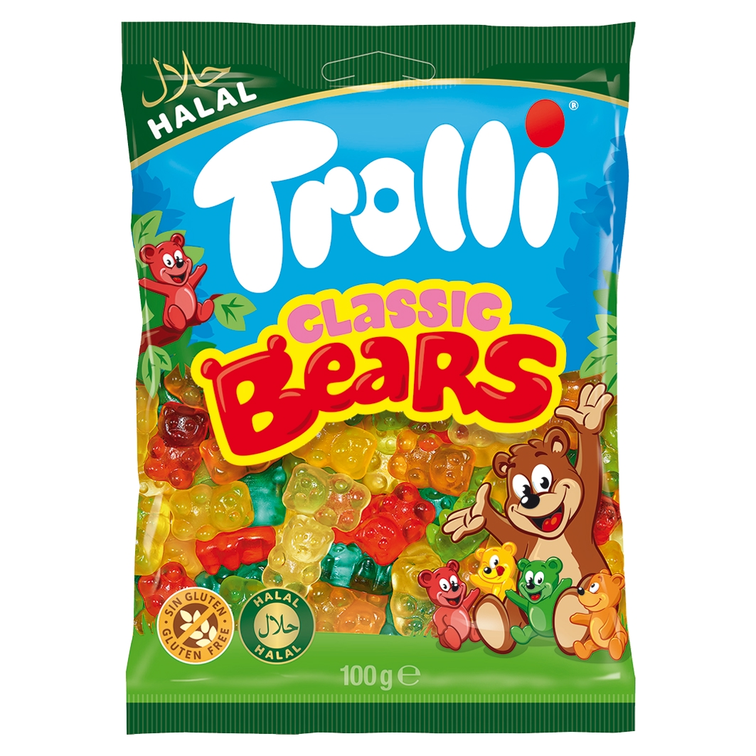 Trolli Halal Classic Bears 100g