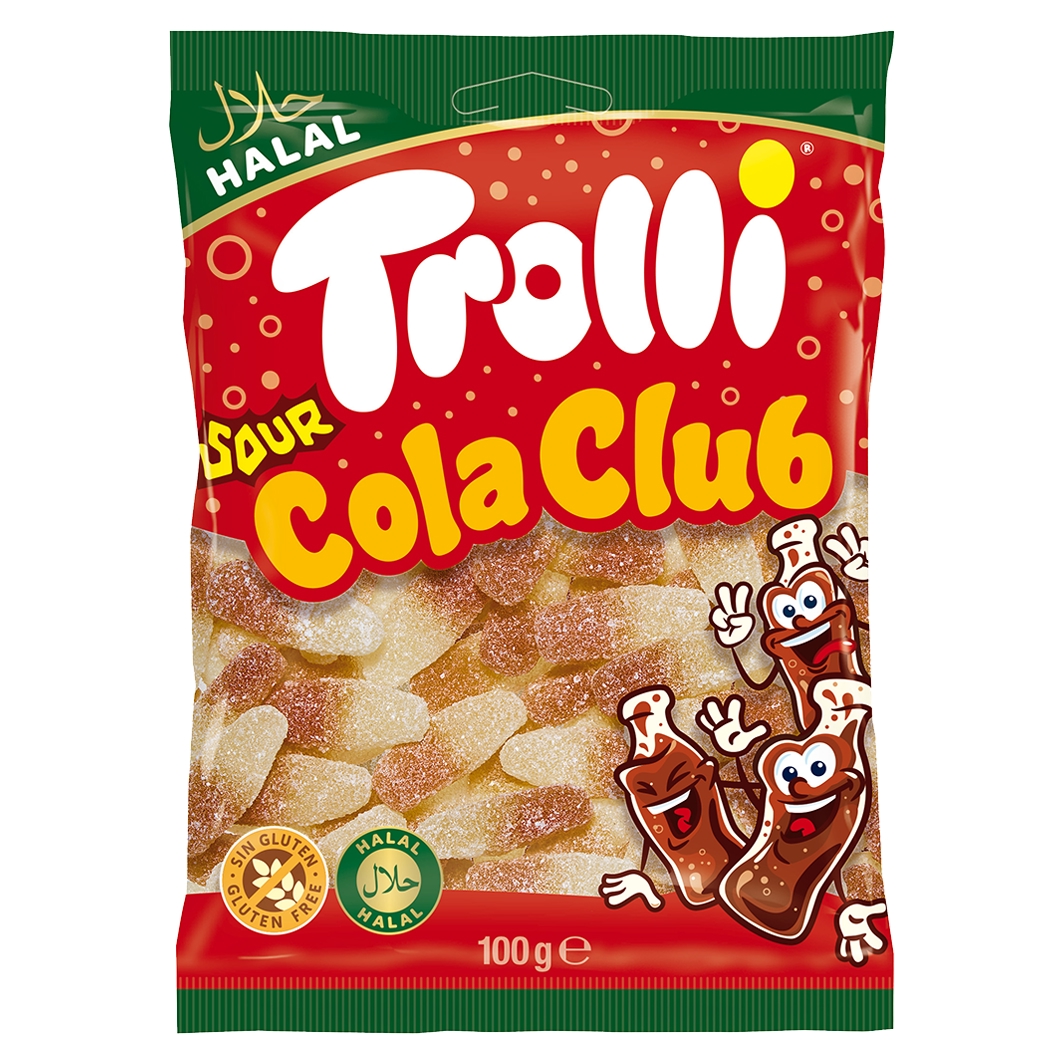 Trolli Halal Sour Cola Club 100g