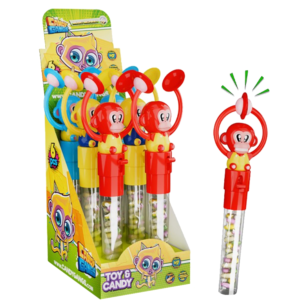 Candy Gangs Music Monkey 6x10g