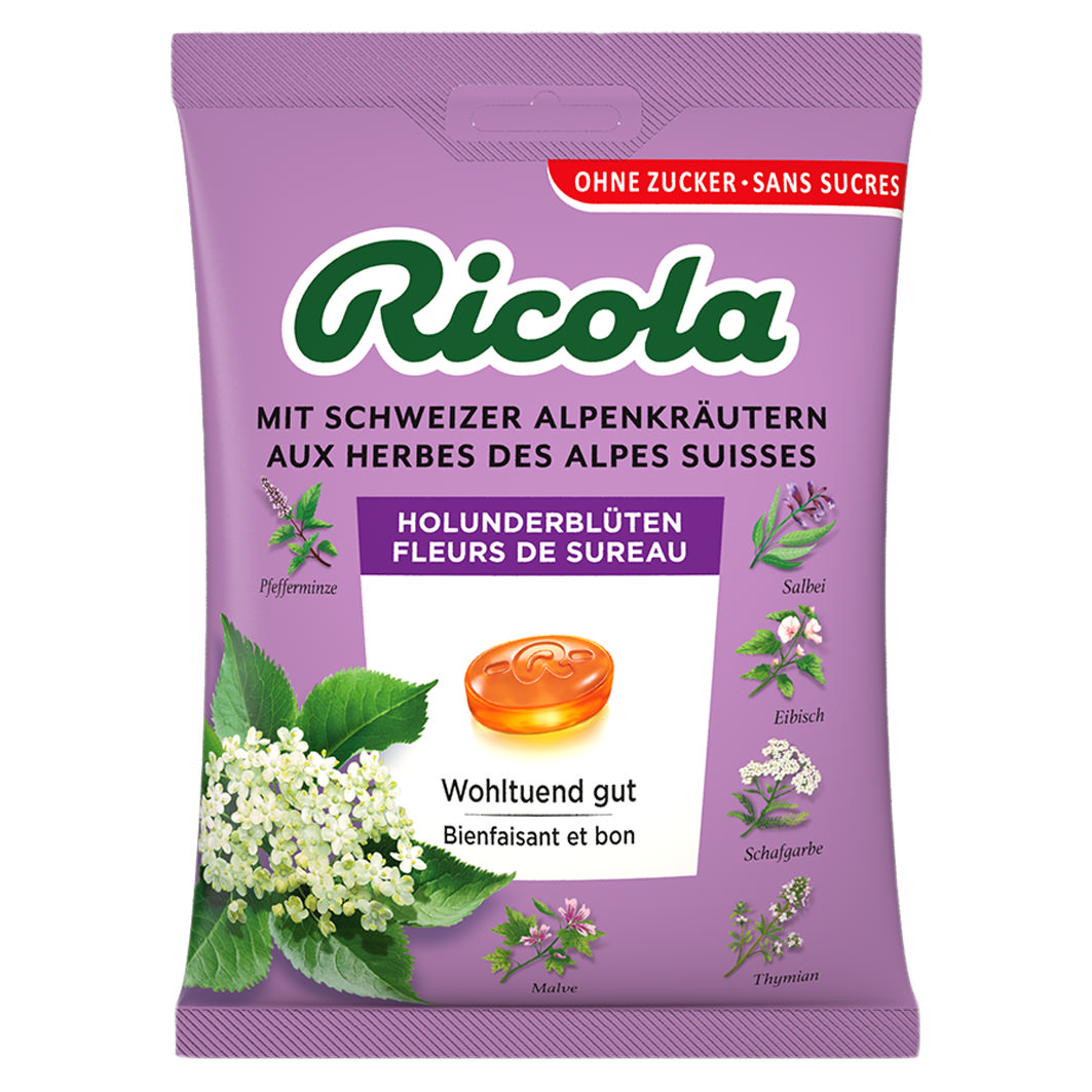 Ricola Holunderblüten 125g
