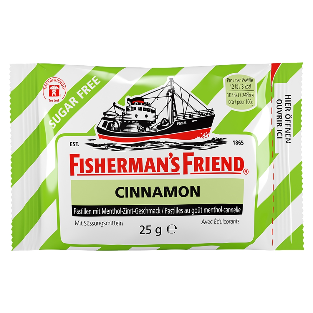 Fisherman's Friend Cinnamon 25g