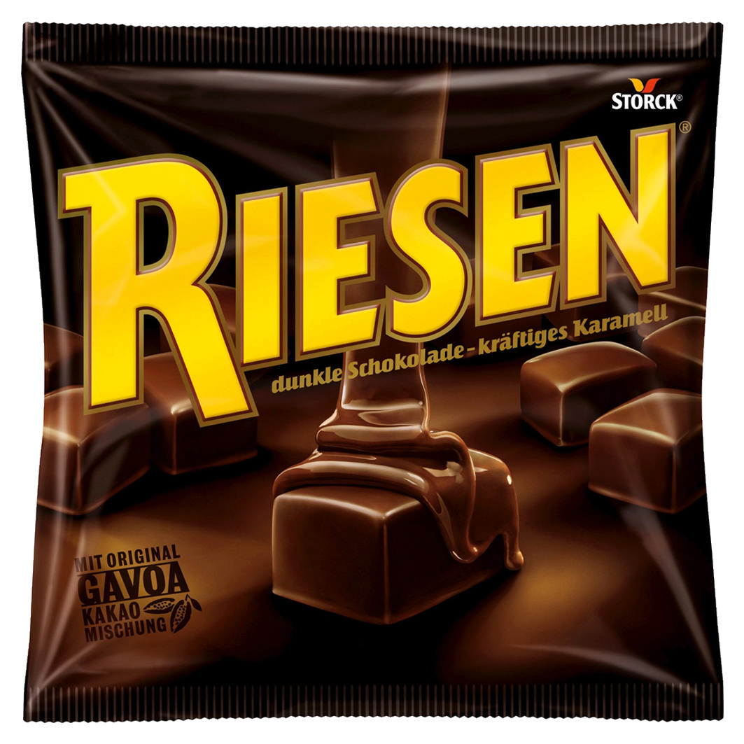 Riesen Dunkle Schoko-Karam. 135g