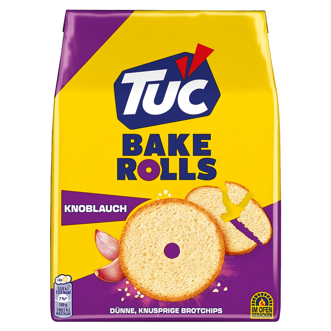 TUC Bake Rolls Knoblauch 150g