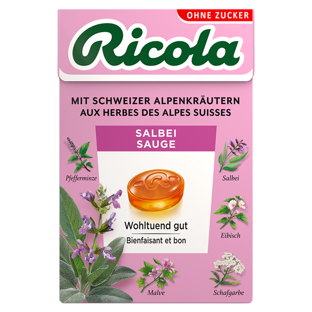 Ricola Box Salbei 50g