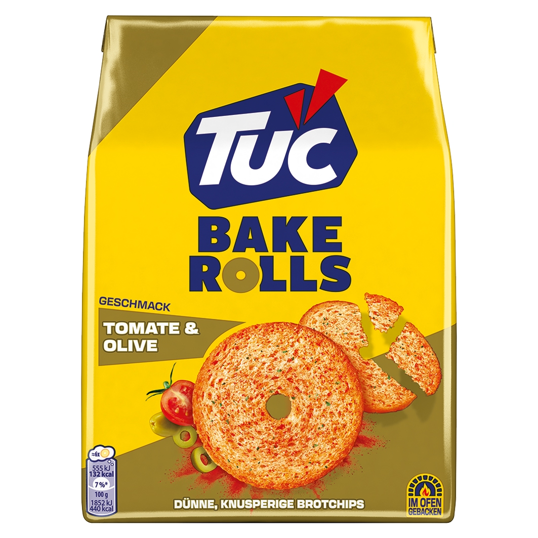 TUC Bake Rolls Tomato & Olive 150g
